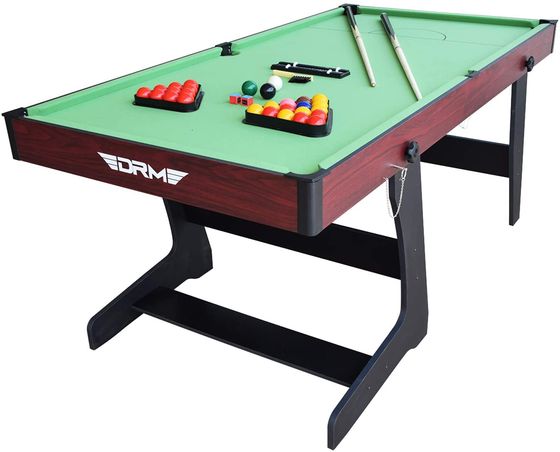 Green Cloth 6 ft Snooker Pool Table
