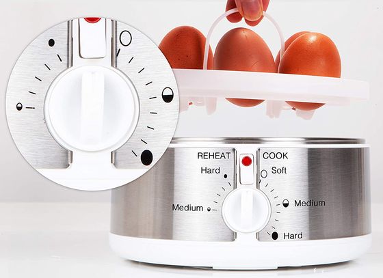 Electric Egg Boiler With White Heat Dial