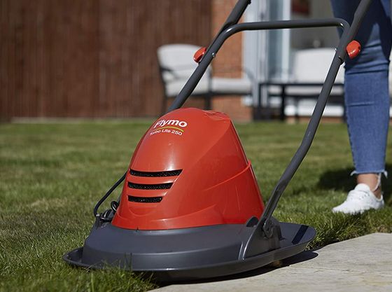 Powerful Electric Mower In Red