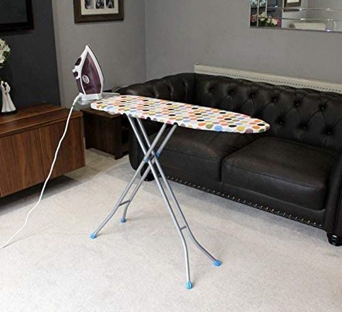 Big Ironing Board With Blue Cover