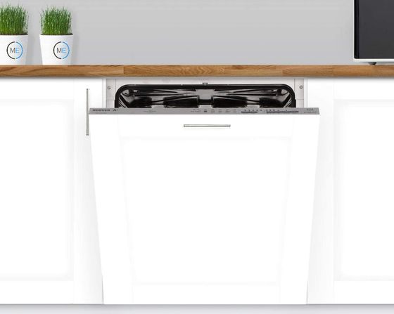White 13 Place Fully Integrated Dishwasher