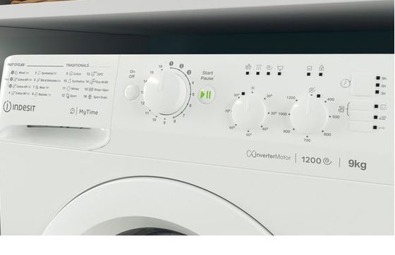 Washing Machine With LED Screen