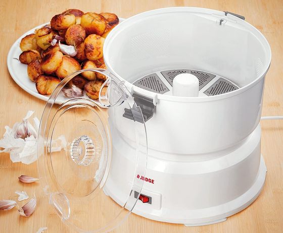 Automatic Potato Peeler With Clear Lid