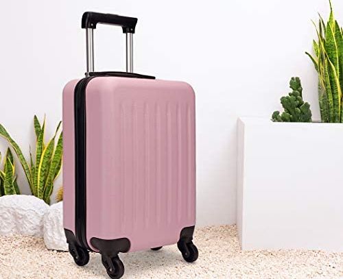 Hard Shell Suitcase With Long Handle