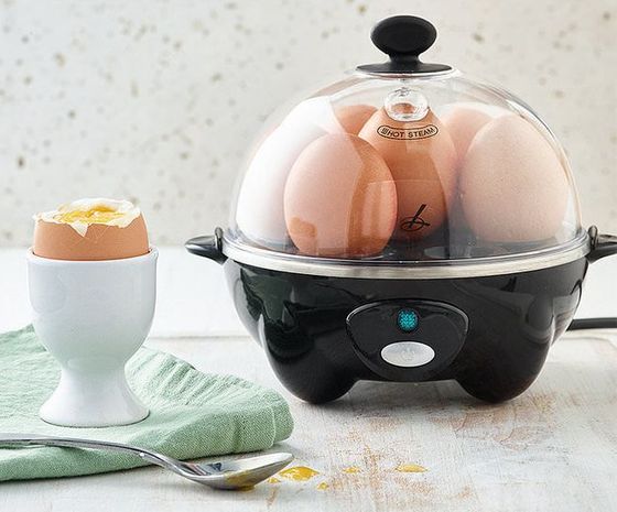 Egg Boiling Machine With Transparent Dome