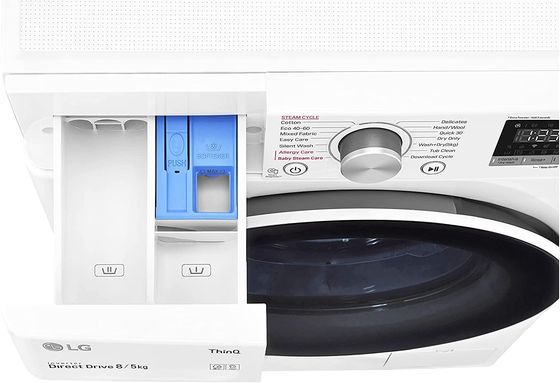 White Washing Machine Dryer