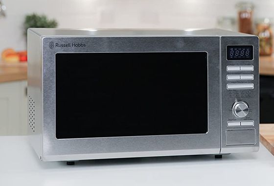 Digital 900w Solo Microwave In Steel