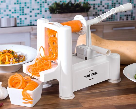 Electric Spiralizer With White Exterior