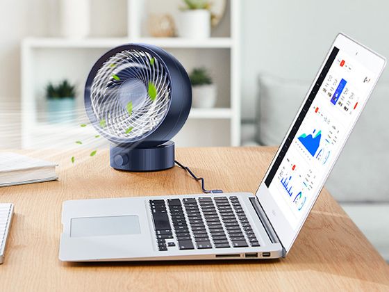 Table Fan With USB-Powered Motor