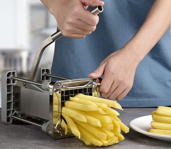 Stainless Steel Potato Chipper For Home