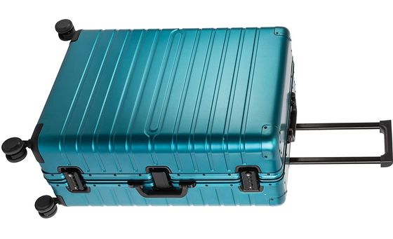 Suitcase On 4 Wheels In Blue