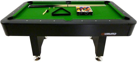 Home Pool Table With Black Exterior