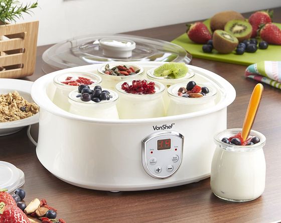 Big Litres Yoghurt Maker With A Spoon