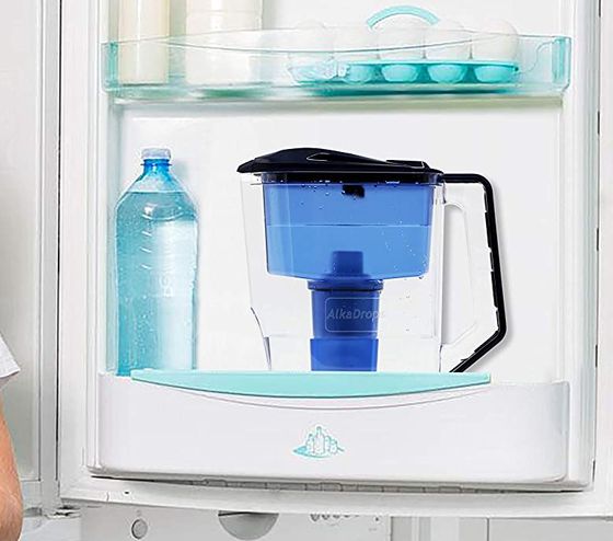 Water Filter Jug With White Lid