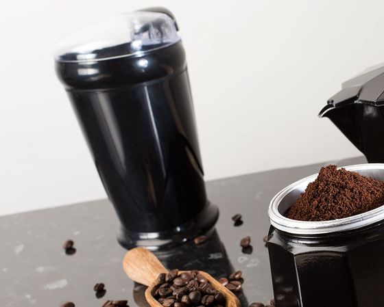 Black 150W Electric Coffee Grinder