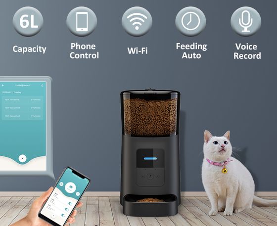 APP Control Feeder For Cats With Timer 