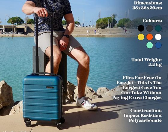 The (Endless Sea) Anode Carry On Suitcase
