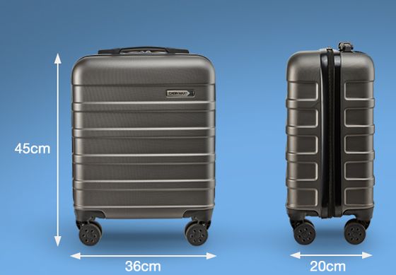 Hard Shell Anode Carry On Case