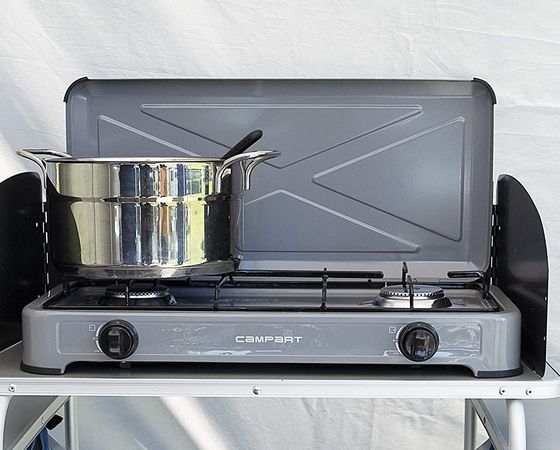 Travel Gas Twin Camping Stove