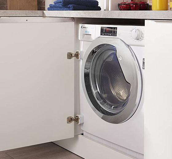 White Integrated Washing Machine White