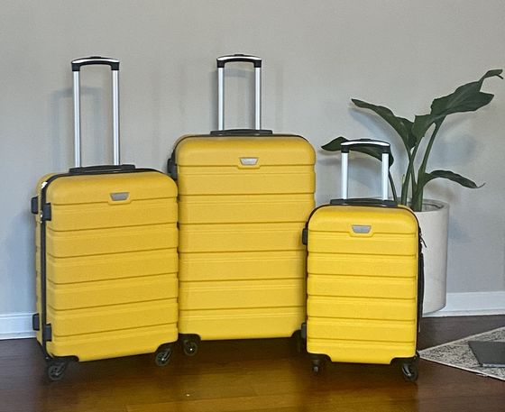 Hand Luggage With Black Wheels