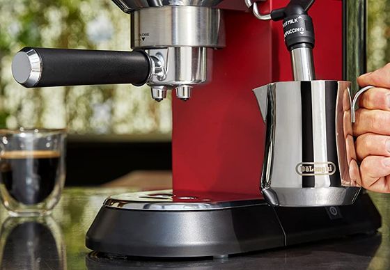 New Style Espresso Machine In Red