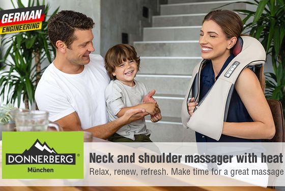 German Massager For Neck Pain Relief
