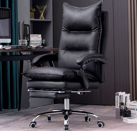 High Back Adjustable Office Chair In Black