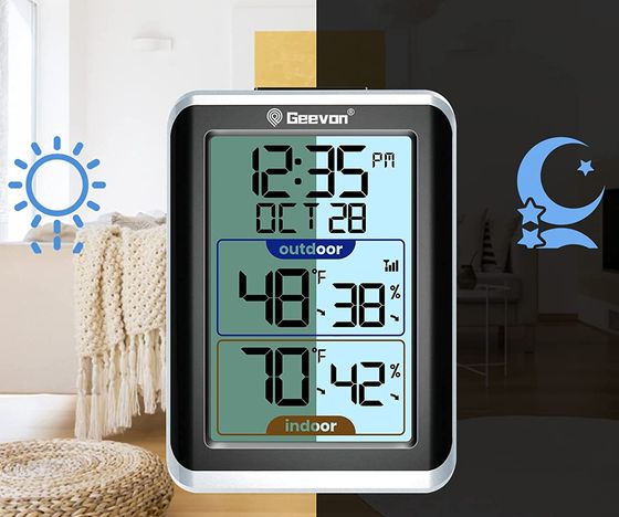 Sensor Thermometer And Wireless Hygrometer
