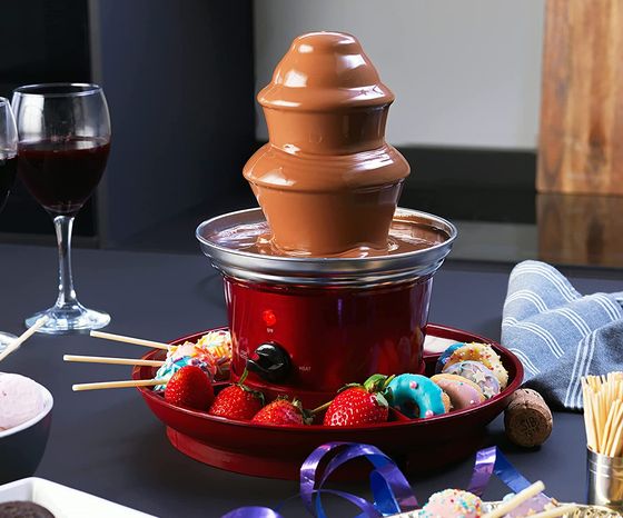 Electric Chocolate Fountain With Tray