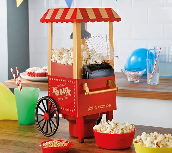 Cart Popcorn Machine With Wheels