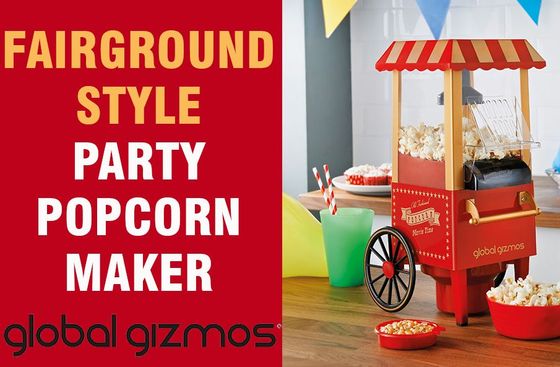 Red Carnival Popcorn Maker