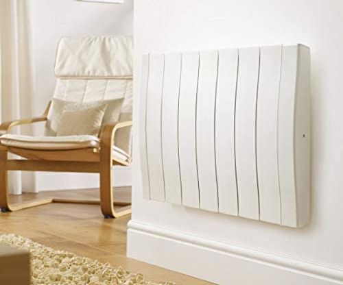 Eco Slim Panel Heater In White