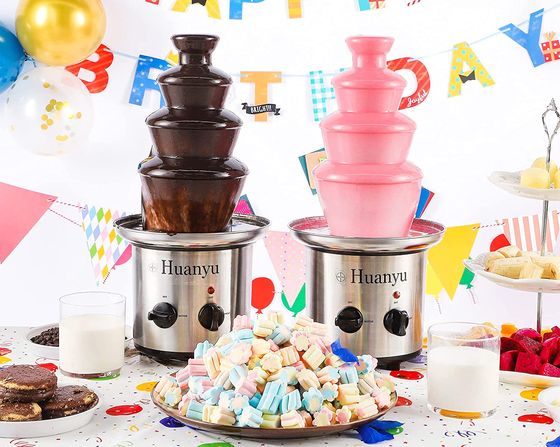 Electric 4-Tier Chocolate Fountain