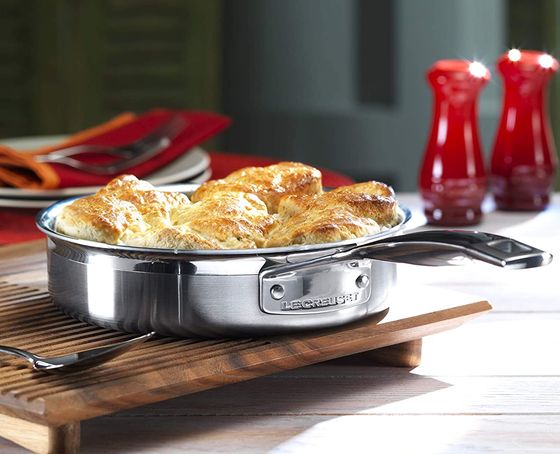 Tough Steel Cook Pan With Cover