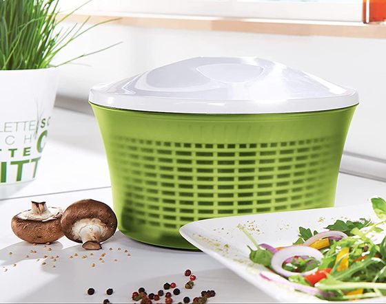 Green Salad Spinner Left And Right Handed