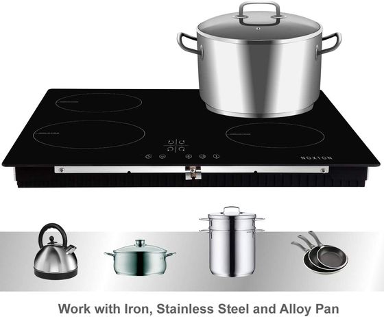6400W x4 Zone Induction Hob Built-In