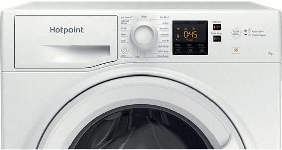 Round Dial Washer Settings Knob