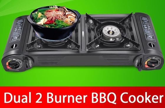 Camping Double Burner Gas Stove