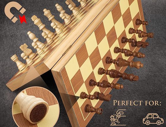Magnetic Wooden Chess Set