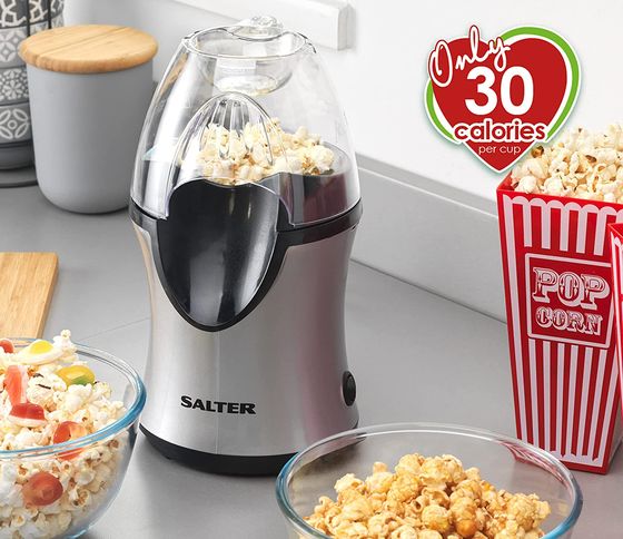 Popcorn Maker With See-Through Cover
