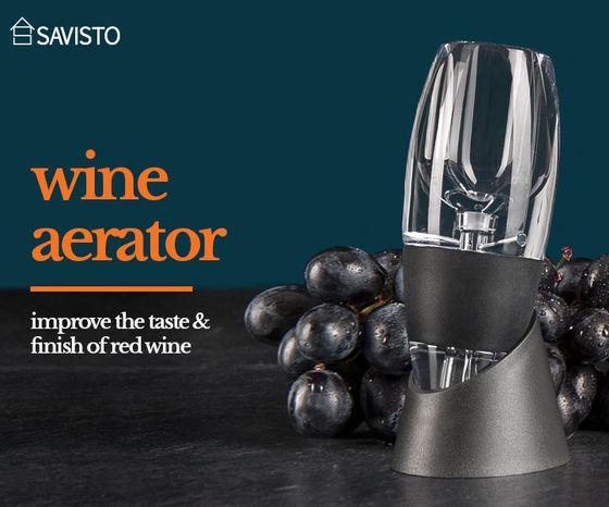 Wine Aerator Breather And Pourer Device