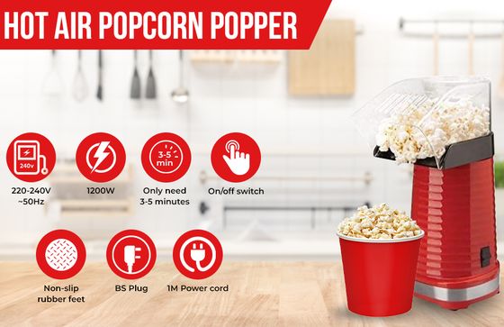 Home Popcorn Machine In Retro Red