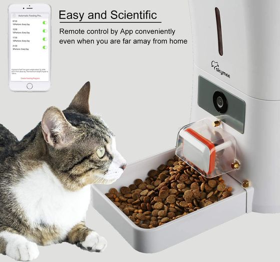 iPhone Android Cat Food Dispenser