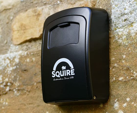 Squire Key Safe Box 4 Wheel Combination