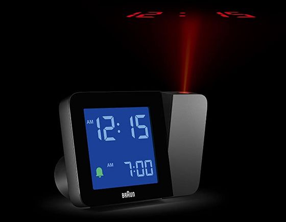 Quick Set Braun Digital Alarm Clock