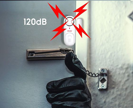 120 dB Door Alarm Sensors Contact Burglar Alarm