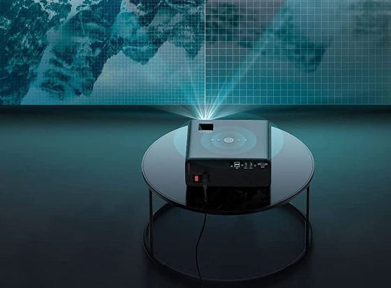 Home Theater 5G Projector In Black