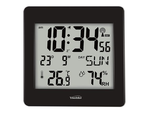 LCD Radio Controlled Premium Clock