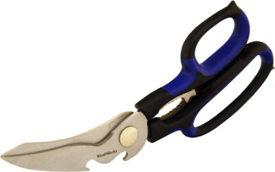 Tempered Cut Anything Scissors In Black And Blue finish